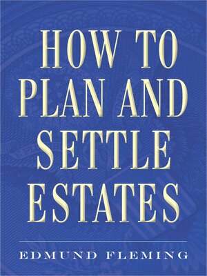 cover image of How to Plan and Settle Estates